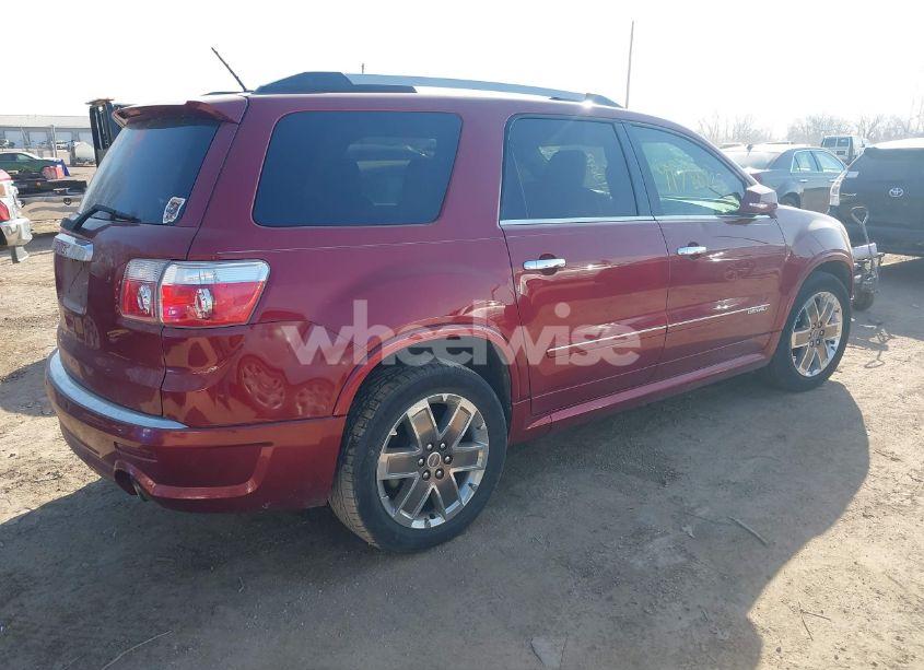 Photo 4 of 2011 Gmc Acadia DENALI (VIN 1GKKRTED4BJ281152)