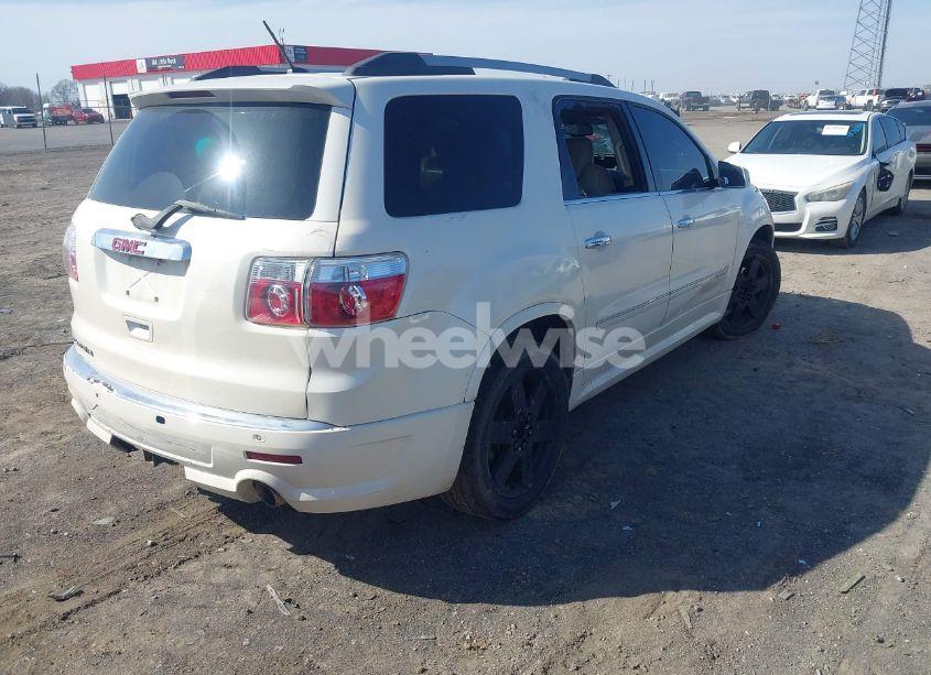 Photo 4 of 2011 Gmc Acadia DENALI (VIN 1GKKRTED4BJ368730)