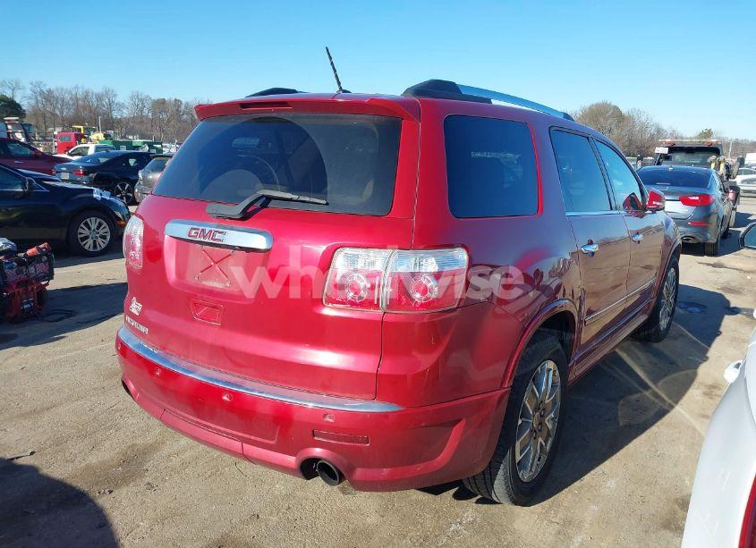 Photo 4 of 2012 Gmc Acadia DENALI (VIN 1GKKRTED4CJ332070)