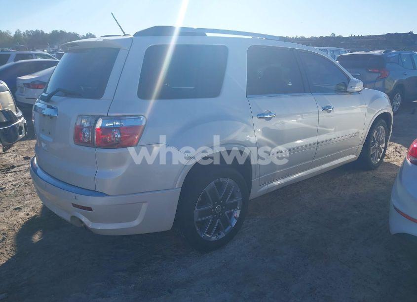Photo 4 of 2012 Gmc Acadia DENALI (VIN 1GKKRTED4CJ390552)