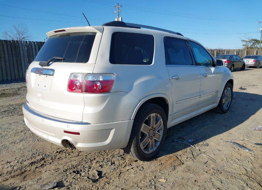 Photo 4 of 2012 Gmc Acadia DENALI (VIN 1GKKRTED5CJ208678)