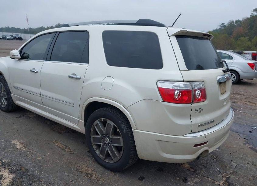 Photo 3 of 2012 Gmc Acadia DENALI (VIN 1GKKRTED6CJ241852)