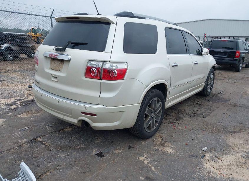 Photo 4 of 2012 Gmc Acadia DENALI (VIN 1GKKRTED6CJ241852)