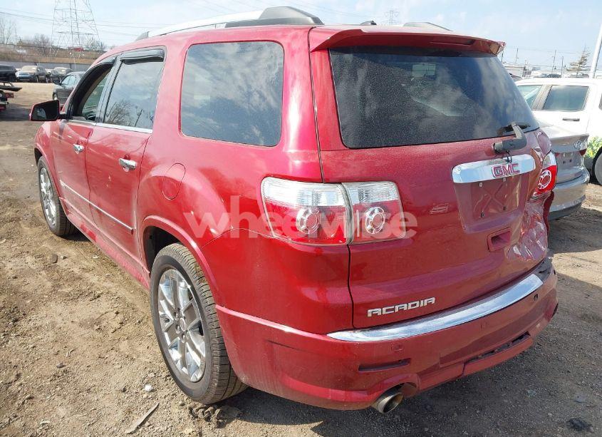 Photo 3 of 2012 Gmc Acadia DENALI (VIN 1GKKRTED6CJ387376)