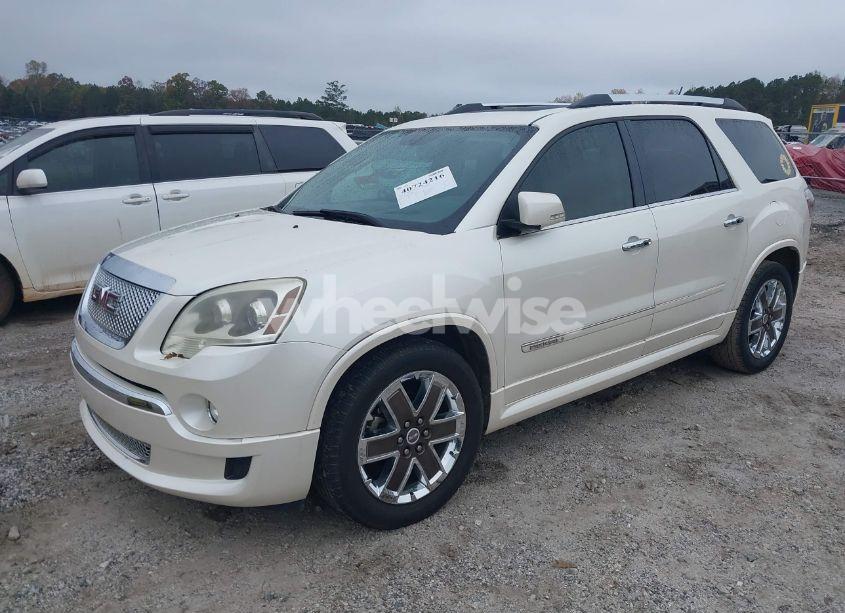 Photo 2 of 2012 Gmc Acadia DENALI (VIN 1GKKRTED7CJ385474)