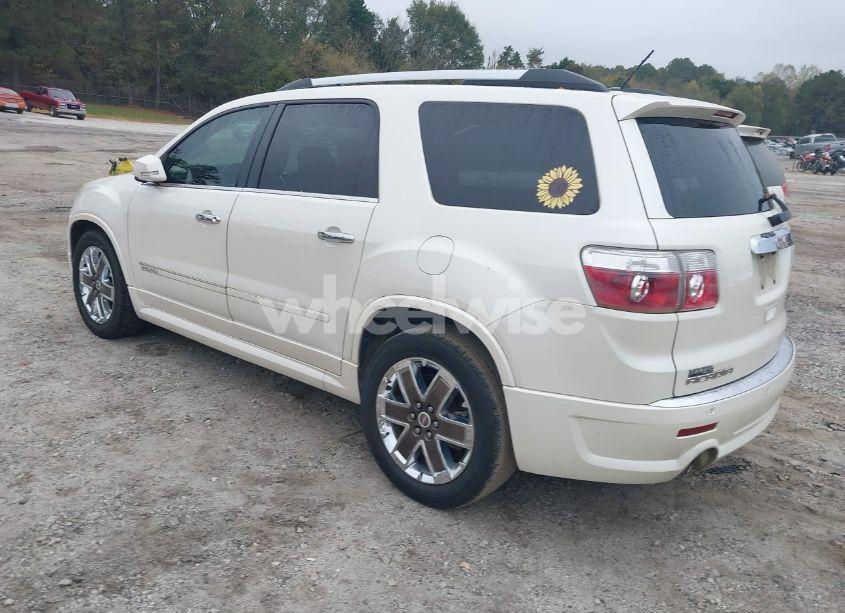 Photo 3 of 2012 Gmc Acadia DENALI (VIN 1GKKRTED7CJ385474)