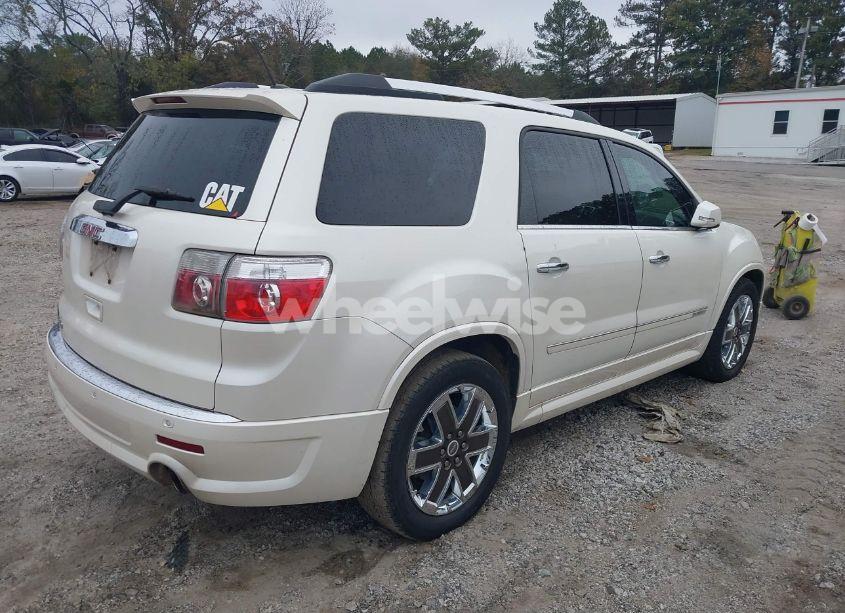 Photo 4 of 2012 Gmc Acadia DENALI (VIN 1GKKRTED7CJ385474)