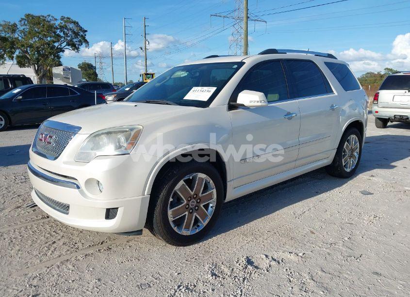 Photo 2 of 2012 Gmc Acadia DENALI (VIN 1GKKRTED7CJ401267)