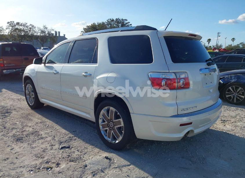 Photo 3 of 2012 Gmc Acadia DENALI (VIN 1GKKRTED7CJ401267)