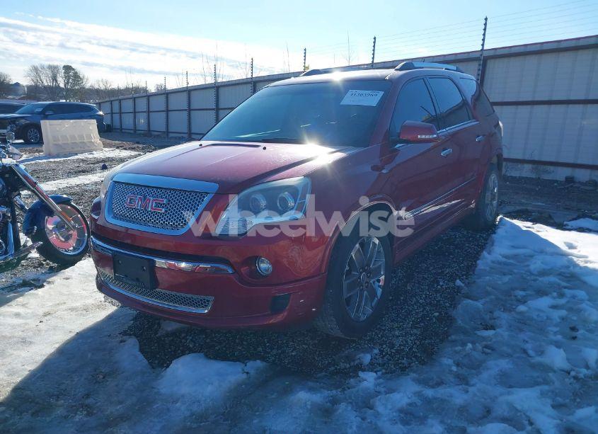 Photo 2 of 2012 Gmc Acadia DENALI (VIN 1GKKRTED8CJ319838)