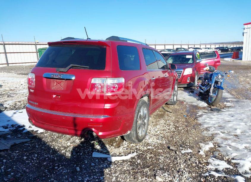 Photo 4 of 2012 Gmc Acadia DENALI (VIN 1GKKRTED8CJ319838)