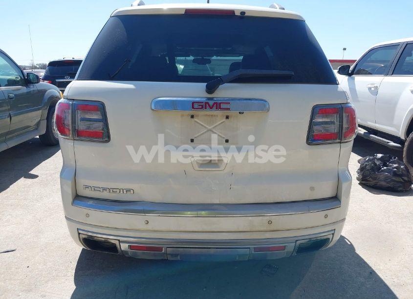 Photo 6 of 2013 Gmc Acadia DENALI (VIN 1GKKRTKDXDJ187929)