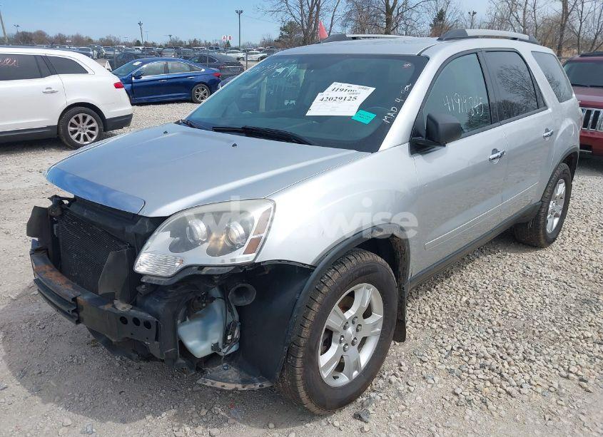 Photo 2 of 2012 Gmc Acadia SL (VIN 1GKKVNED2CJ339543)
