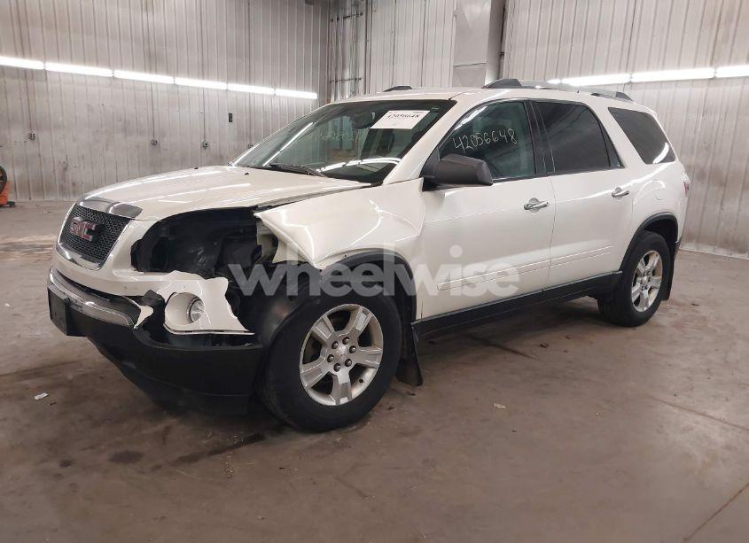 Photo 2 of 2011 Gmc Acadia SLE (VIN 1GKKVPED8BJ399448)