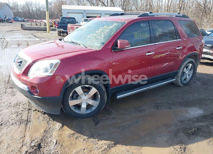 Photo 2 of 2012 Gmc Acadia SLT-1 (VIN 1GKKVRED0CJ395584)