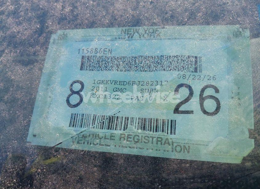 Photo 9 of 2011 Gmc Acadia SLT-1 (VIN 1GKKVRED6BJ282317)