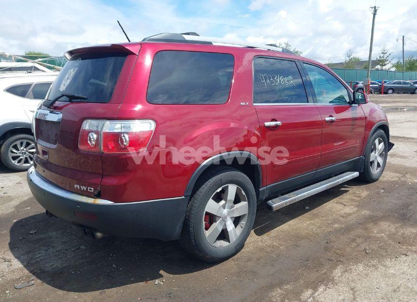 Photo 4 of 2011 Gmc Acadia SLT-1 (VIN 1GKKVRED8BJ167721)