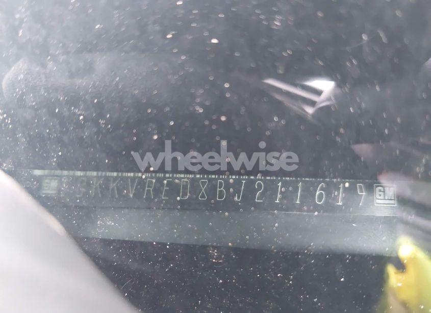 Photo 12 of 2011 Gmc Acadia SLT-1 (VIN 1GKKVRED8BJ211619)