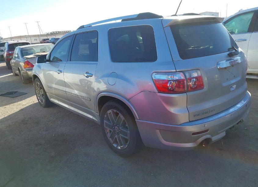 Photo 3 of 2012 Gmc Acadia DENALI (VIN 1GKKVTED2CJ299100)