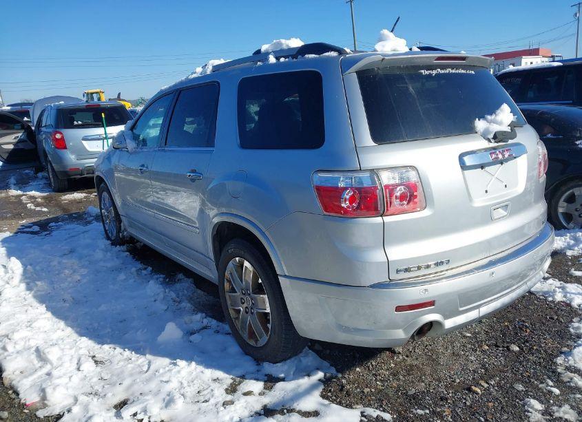 Photo 3 of 2011 Gmc Acadia DENALI (VIN 1GKKVTED3BJ304982)
