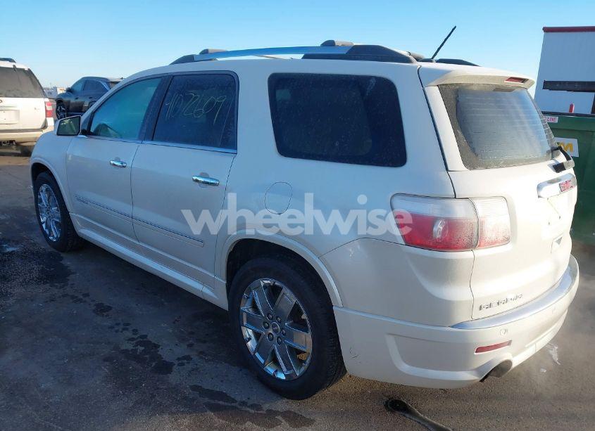 Photo 3 of 2012 Gmc Acadia DENALI (VIN 1GKKVTED3CJ389565)