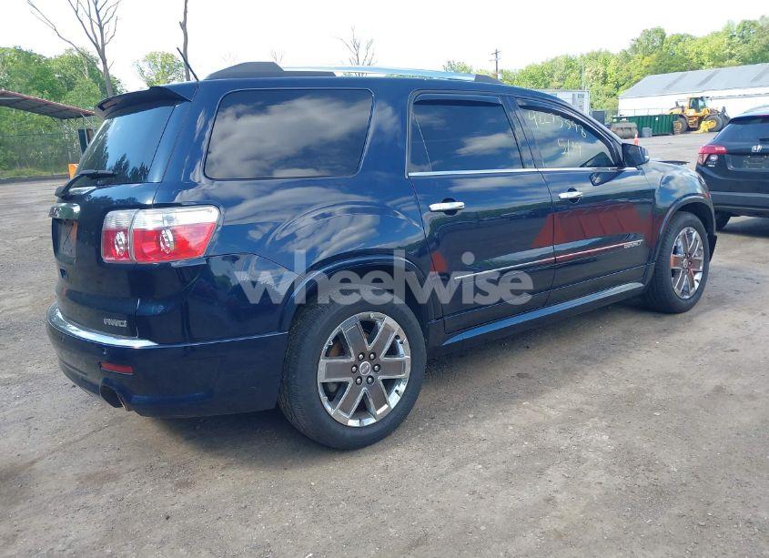 Photo 4 of 2012 Gmc Acadia DENALI (VIN 1GKKVTED5CJ351786)