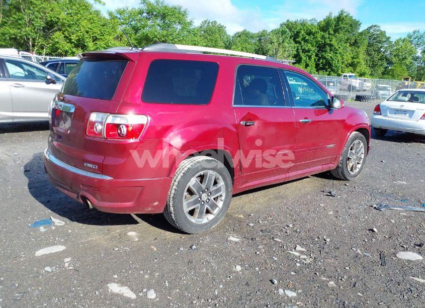 Photo 4 of 2011 Gmc Acadia DENALI (VIN 1GKKVTED6BJ334655)