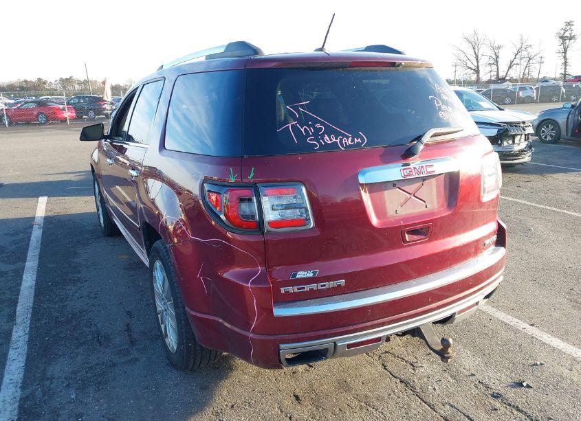 Photo 3 of 2015 Gmc Acadia DENALI (VIN 1GKKVTKD0FJ160270)