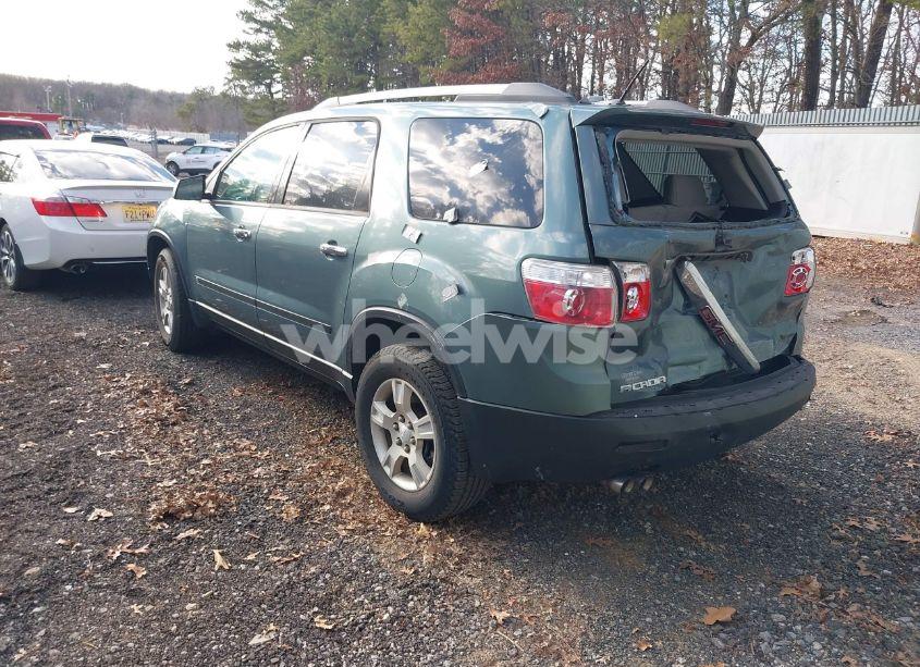 Photo 3 of 2010 Gmc Acadia SL (VIN 1GKLRKED4AJ140658)