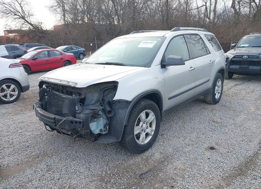 Photo 2 of 2010 Gmc Acadia SL (VIN 1GKLRKED6AJ197380)