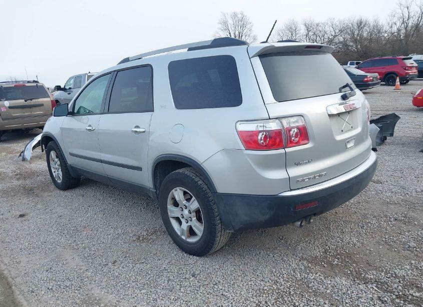 Photo 3 of 2010 Gmc Acadia SL (VIN 1GKLRKED6AJ197380)