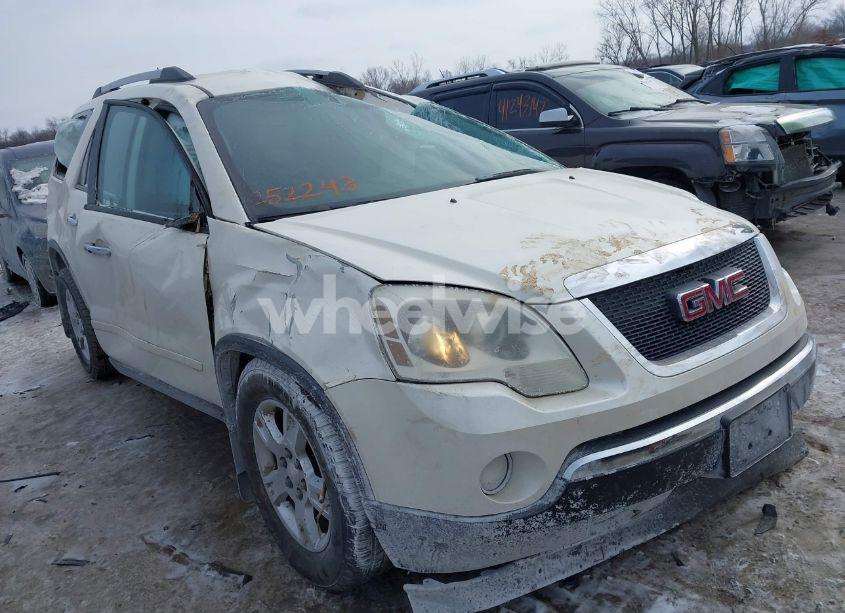 2010 Gmc Acadia (VIN 1GKLRLED1AJ252243) main photo