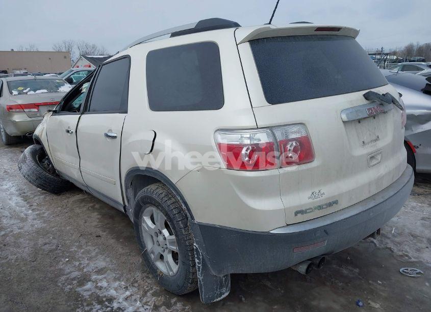 Photo 3 of 2010 Gmc Acadia (VIN 1GKLRLED1AJ252243)