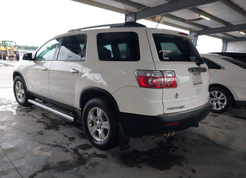 Photo 3 of 2010 Gmc Acadia SLE (VIN 1GKLRLED4AJ224372)