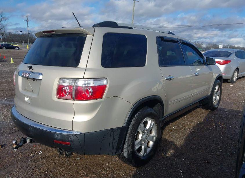 Photo 4 of 2010 Gmc Acadia SLE (VIN 1GKLRLEDXAJ246067)