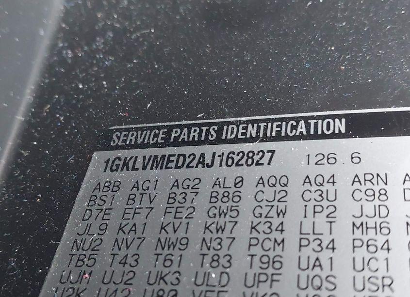 Photo 9 of 2010 Gmc Acadia SLT-1 (VIN 1GKLVMED2AJ162827)