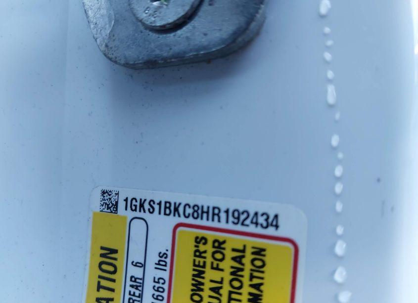 Photo 9 of 2017 Gmc Yukon SLT (VIN 1GKS1BKC8HR192434)