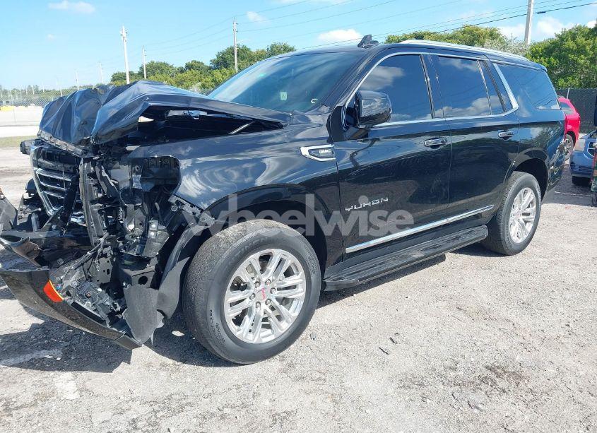 Photo 2 of 2021 Gmc Yukon 2WD SLT (VIN 1GKS1BKD3MR182901)