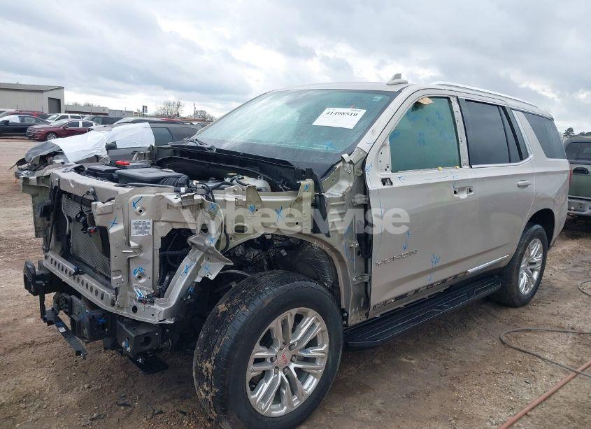 Photo 2 of 2021 Gmc Yukon 2WD SLT (VIN 1GKS1BKD4MR121671)