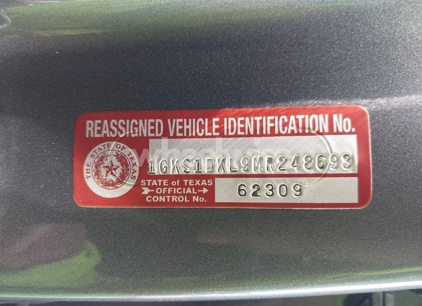 Photo 9 of 2021 Gmc Yukon 2WD DENALI (VIN 1GKS1DKL9MR248693)