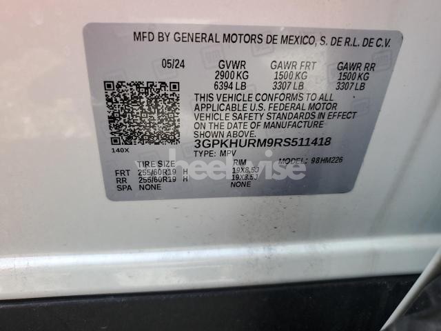 Photo 10 of 2024 HONDA PROLOGUE ECO (VIN 1GKS1FKC4HR327514)