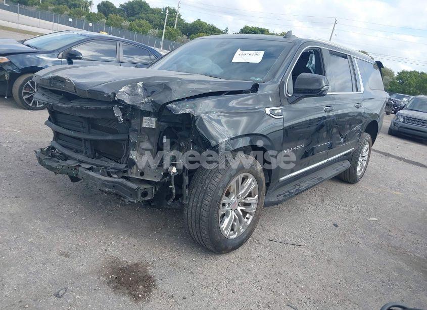 Photo 2 of 2021 Gmc Yukon XL 2WD SLT (VIN 1GKS1GKD2MR375909)