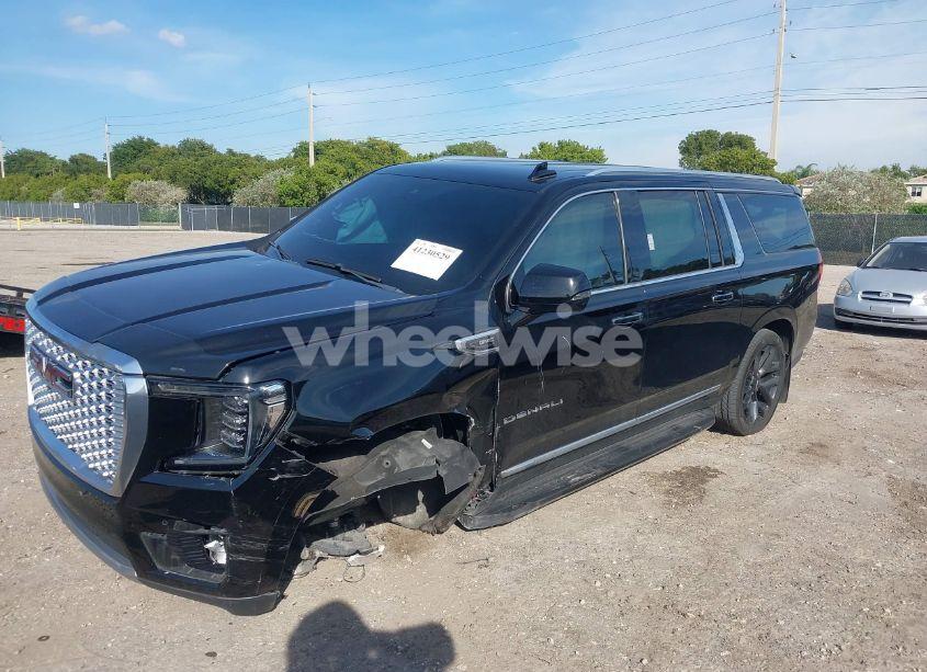 Photo 2 of 2021 Gmc Yukon XL 2WD DENALI (VIN 1GKS1JKLXMR210470)