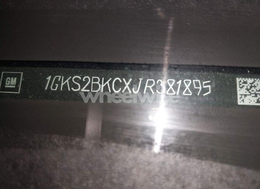 Photo 9 of 2018 Gmc Yukon SLT (VIN 1GKS2BKCXJR381895)