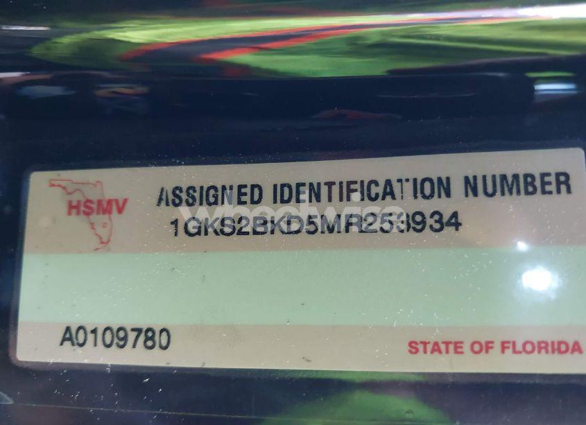 Photo 9 of 2021 Gmc Yukon 4WD SLT (VIN 1GKS2BKD5MR253934)