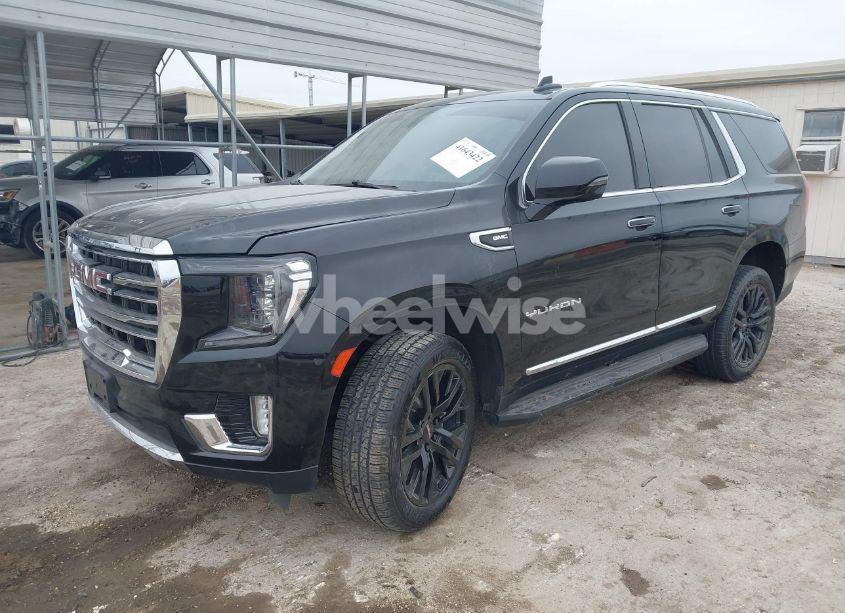 Photo 2 of 2021 Gmc Yukon 4WD SLT (VIN 1GKS2BKD5MR484672)