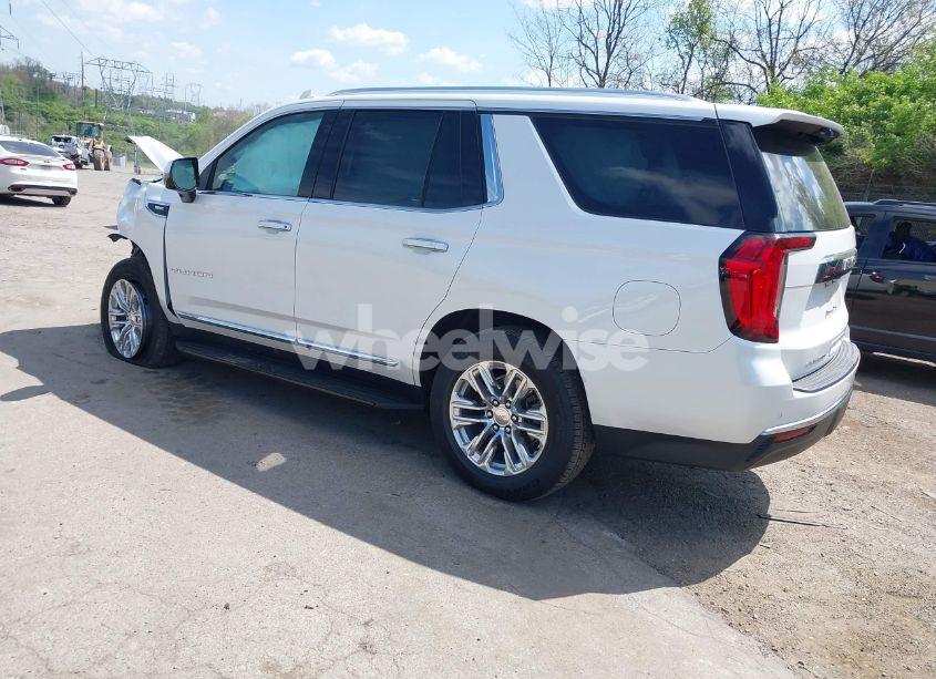 Photo 3 of 2021 Gmc Yukon 4WD SLT (VIN 1GKS2BKDXMR221495)
