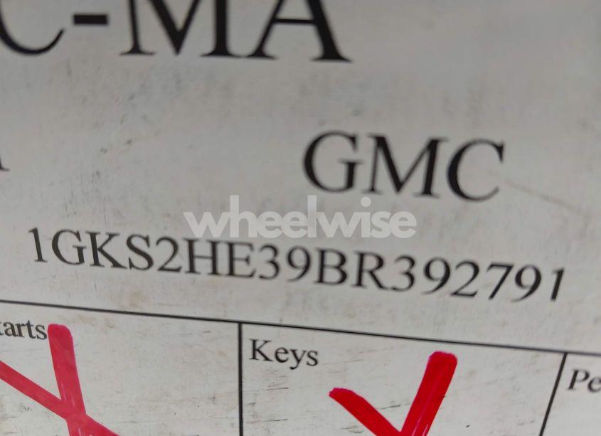 Photo 9 of 2011 Gmc Yukon XL 1500 SLE (VIN 1GKS2HE39BR392791)