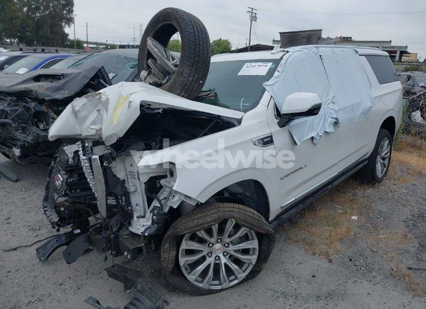 Photo 2 of 2021 Gmc Yukon XL 4WD DENALI (VIN 1GKS2JKL3MR258129)