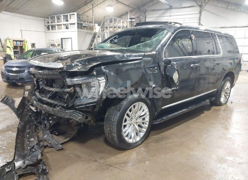 Photo 2 of 2023 Gmc Yukon XL 4WD DENALI (VIN 1GKS2JKL5PR457221)